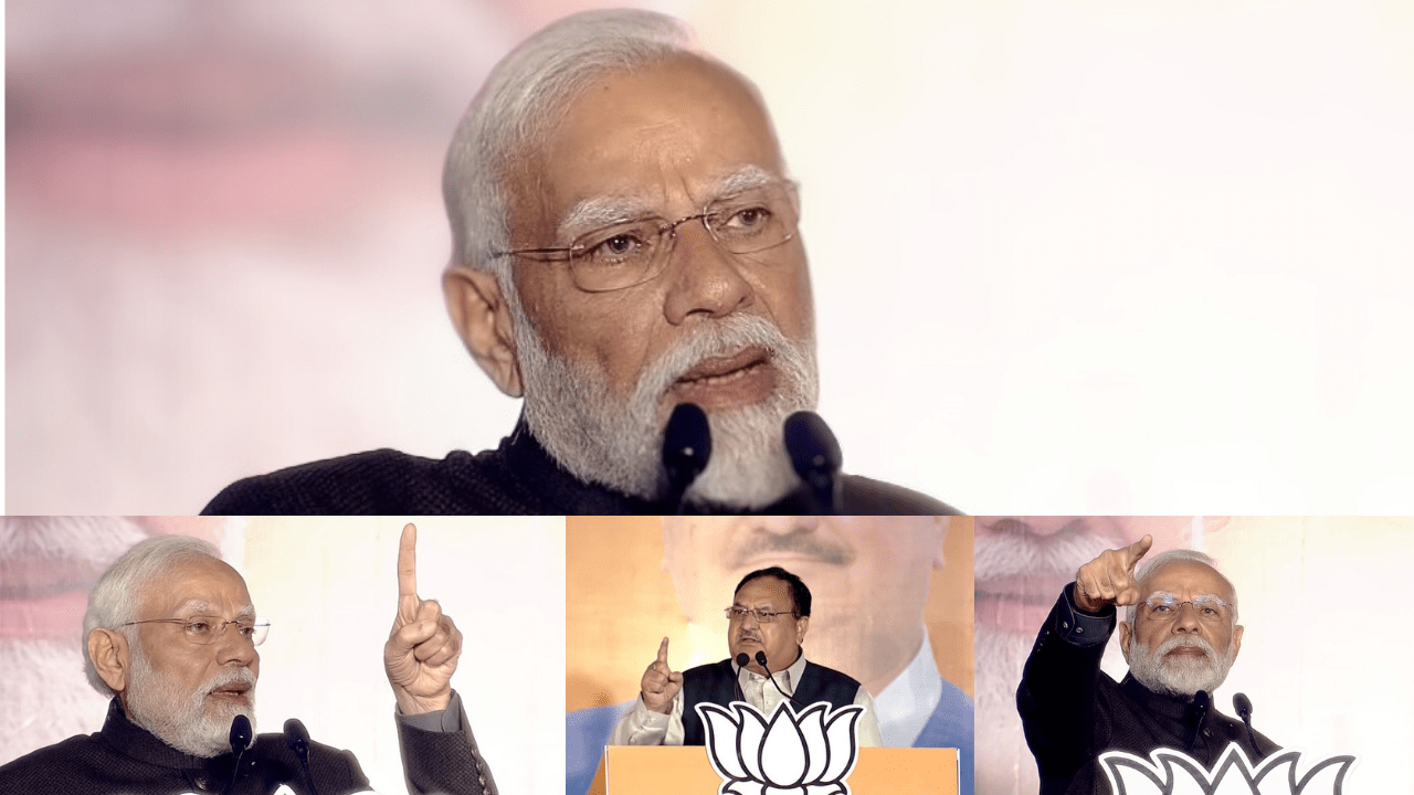 PM Modi Celebrates BJP's Triumph in State Polls