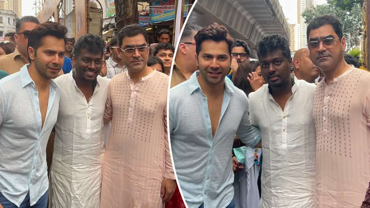 Varun Dhawan and Atlee Seek Blessings at Lalbaugcha Raja Ahead of 'Baby John' Release