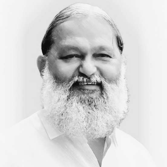 Anil Vij Black and white Image| The Political Observer