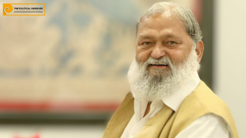 Haryana Minister Anil Vij