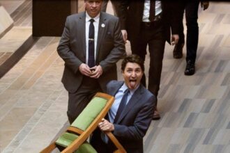 Justin Trudeau’s Playful Exit from Parliament: Sticks Tongue Out in Viral Farewell Speech